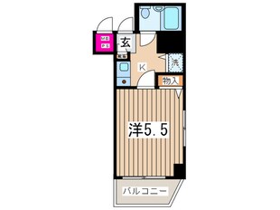 横須賀中央ﾀﾞｲｶﾝﾌﾟﾗｻﾞｼﾃｨ１(208)の物件間取画像